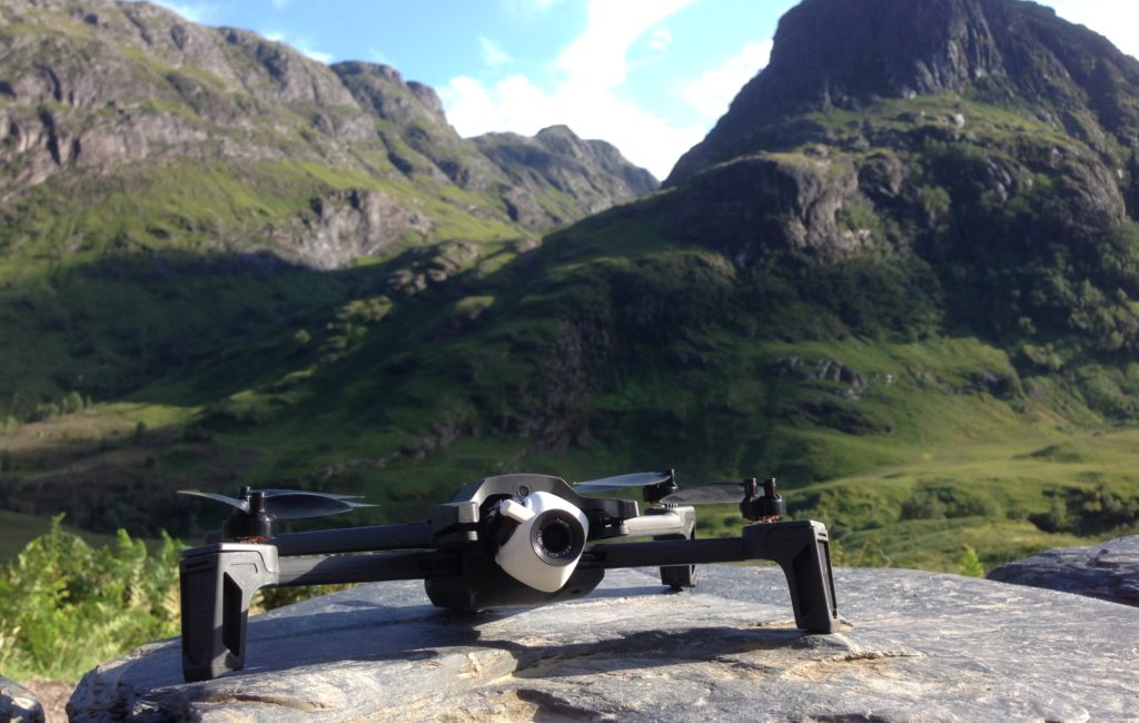 erste Erfahrungen mit der Anafi-Drohne